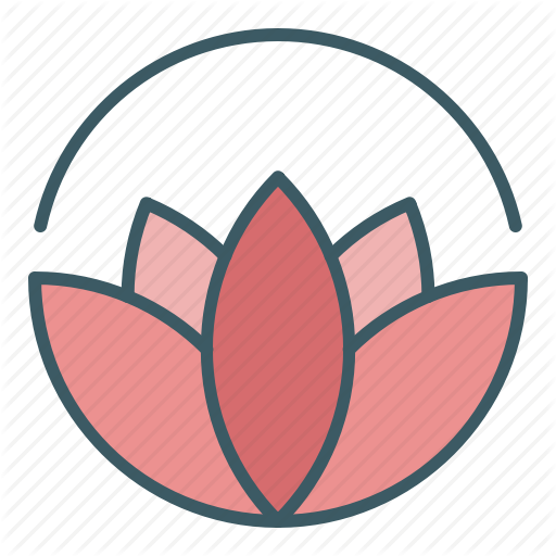 512x512 Bloom, Blossom, Circle, Flower, Harmony, Lotus, Yoga Icon