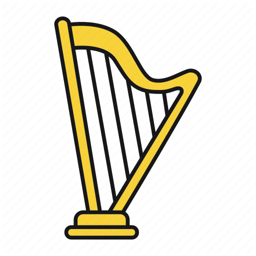 512x512 Classical, Greek, Harp, Heather Harp, Instrument, Musical Icon