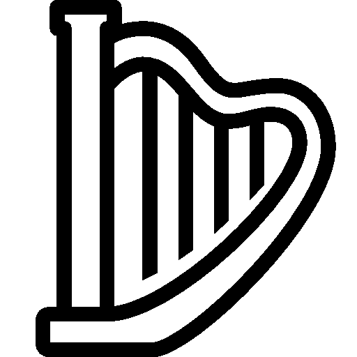 512x512 Music Harp Icon Ios Iconset