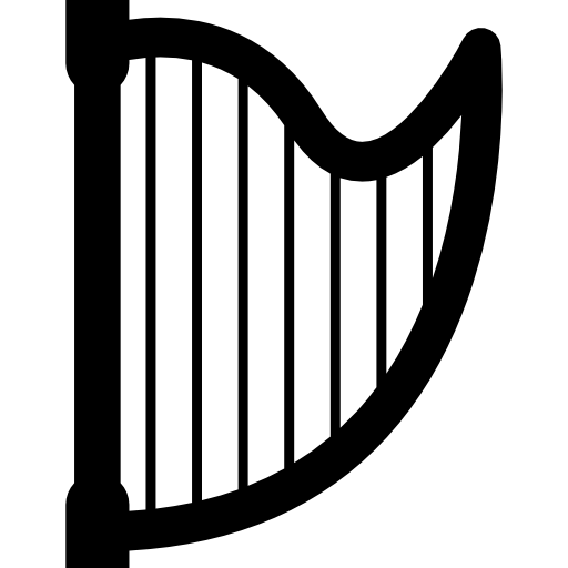512x512 Music Harp Icons Free Download