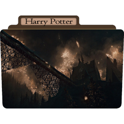 256x256 Harry Potter Folder, Harry Potter Icon Free Of Tv Movie Folder