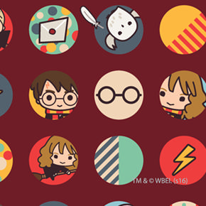 290x290 Harry Potter Character Icons Design On Commuter Case
