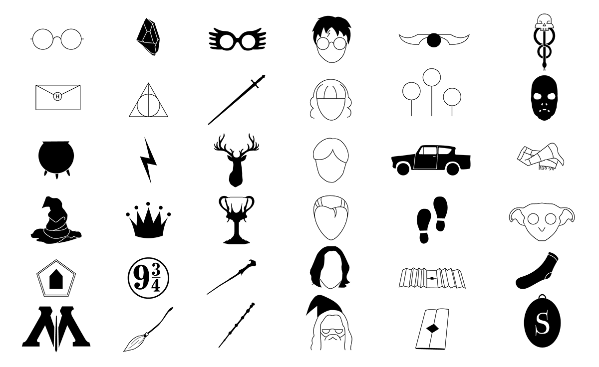 1200x736 Harry Potter Icons On Student Show