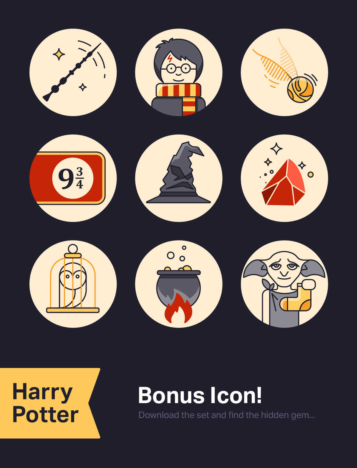 1200x1572 Harry Potters Icons Iconstore