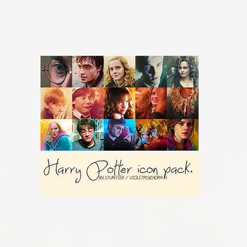 500x500 Harry Potter Icon Pack Zip