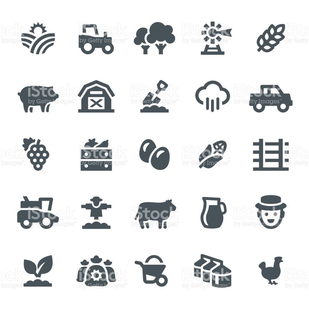 1024x1024 Farm, Agriculture, Harvest, Icon, Icon Set, Silos, Barn, Planting