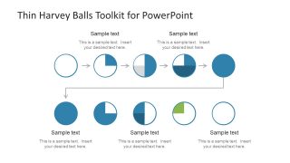 320x180 Thin Harvey Balls Toolkit Powerpoint Template