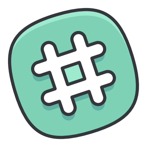 512x512 Hashtag Icon Free Of Social Icons