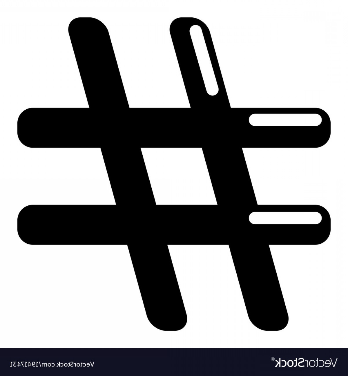 1200x1296 Hashtag Icon Simple Black Style Vector Handandbeak