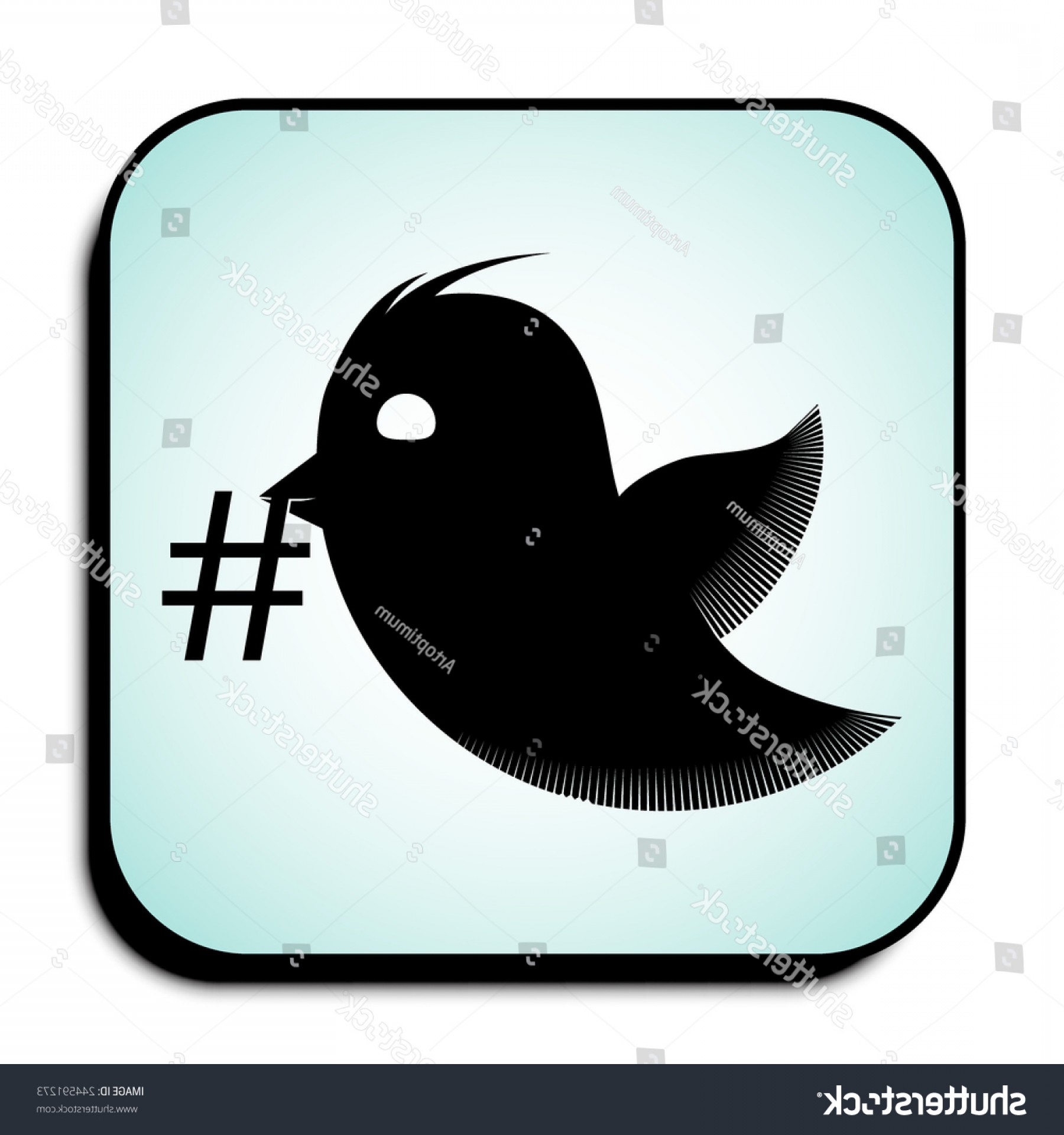 1800x1920 Flying Twitter Bird Hashtag Icon Isolated Soidergi