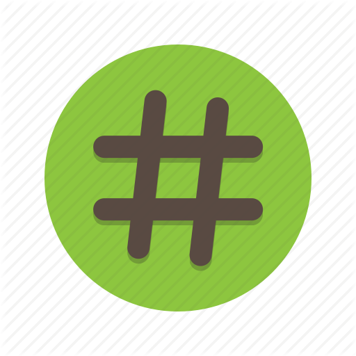 512x512 Hash, Hashtag, Social, Tweet, Twitter Icon
