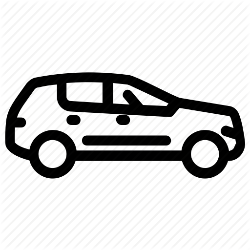 512x512 Compact Car, Family Auto, Family Car, Hatchback, Small Car Icon