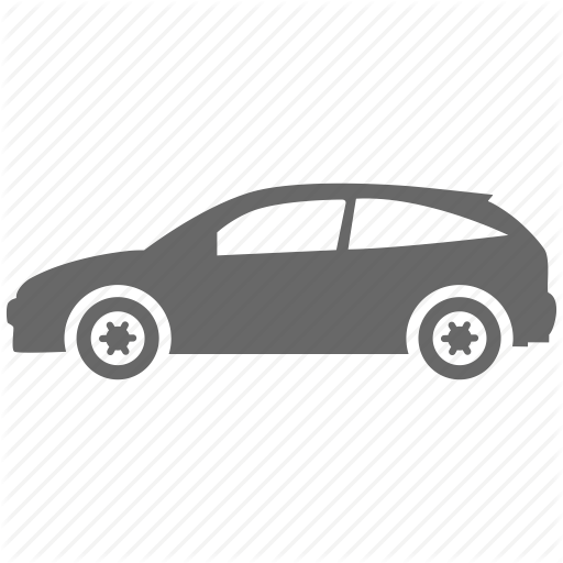 512x512 Auto, Automobile, Car, Hatchback, Transport, Vehicle Icon