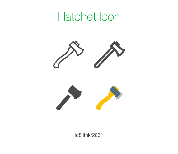 572x495 Hatchet Icon
