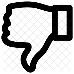 256x256 Circle, Dislike, Down, Hate, Red, Reject, Thumbs, Icon Logo Icon