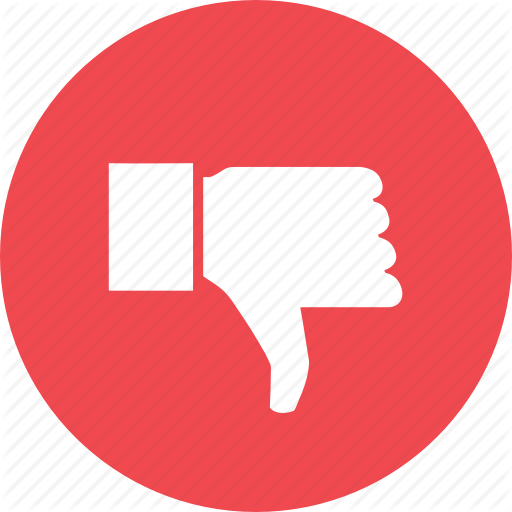 512x512 Dislike, Down, Hand, Hate, Negative, Reject, Thumb Icon