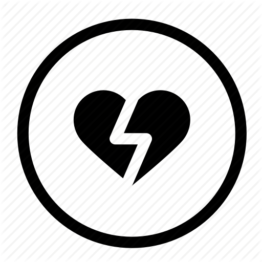 512x512 Break, Dislike, Hate, Heart, Heart Break, Hurt Icon