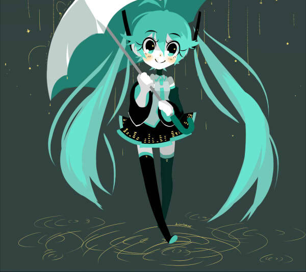 600x534 Vocaloid Hatsune Miku Doodle Projecttiger The Icon Pack Is Lovely