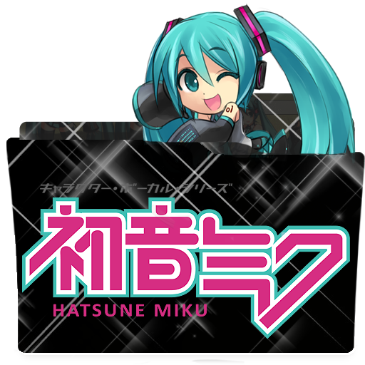 512x512 Hatsune Miku Folder Icon