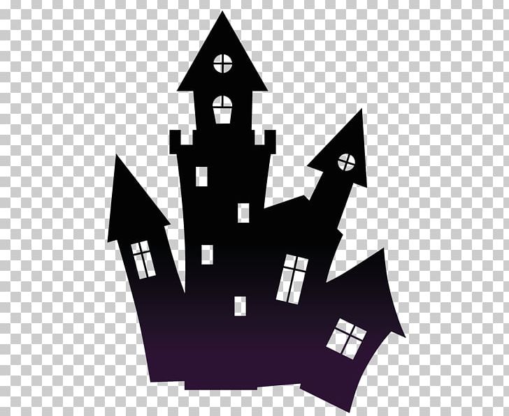 728x596 Haunted House Halloween Png, Clipart, Angle, Black And White