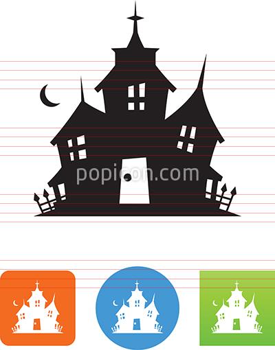 400x510 Haunted House Icon