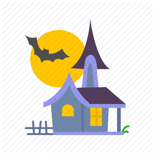 512x512 Bat, Halloween, Haunted, Haunted House, House Icon