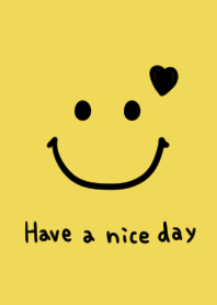198x278 Have A Good Day! Smile Yellow Line Theme Line Store