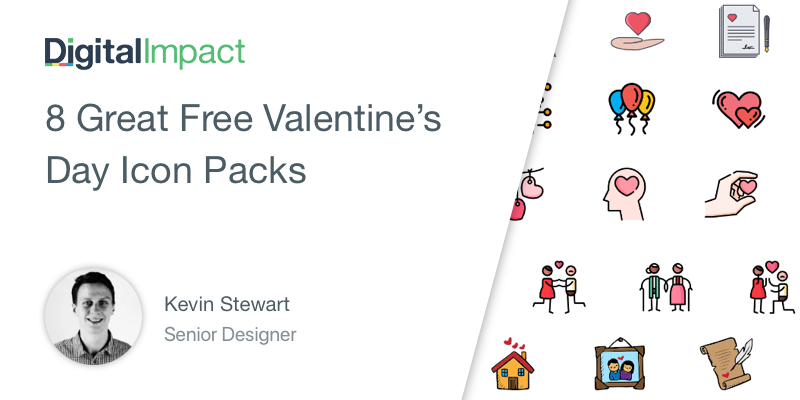 800x400 Great Free Valentine's Day Icon Packs Digital Impact Glasgow