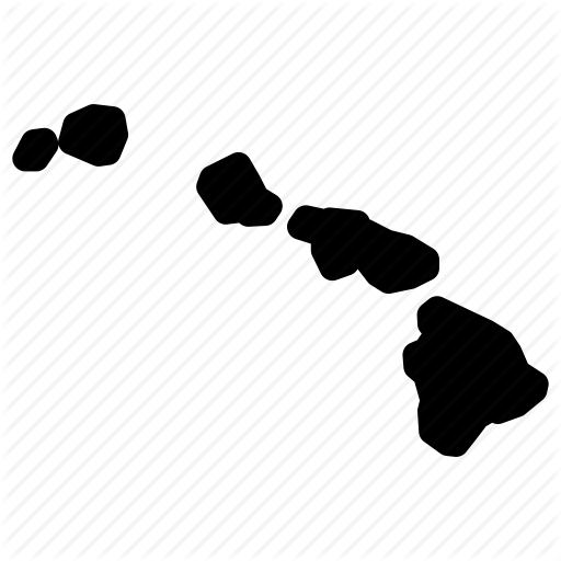 512x512 Hawaii, Hawaii Islands, Hawaii Map, Hawaii State Icon