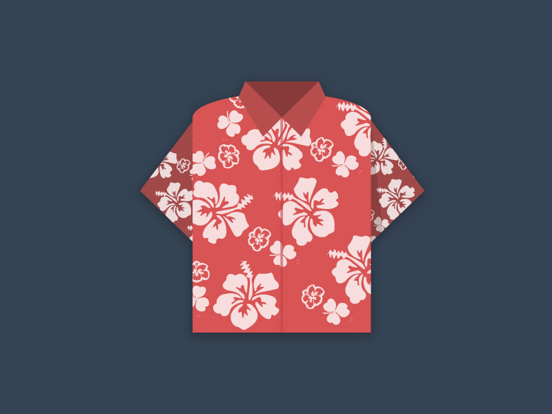 800x600 Hawaiian Shirt Icon