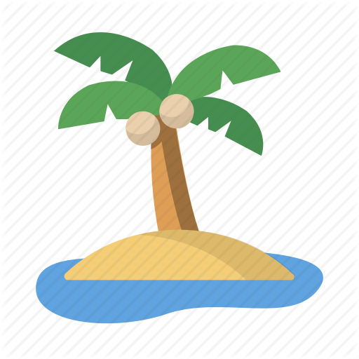 512x512 Beach, Hawaii, Island, Paradise, Relaxation, Vacation Icon