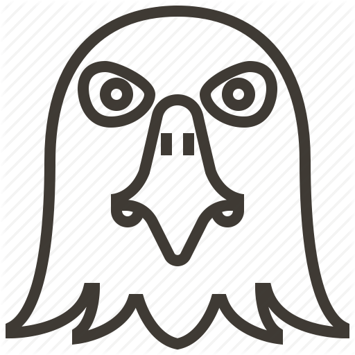 512x512 Animal, Bird, Eagle, Face, Hawk, Head Icon