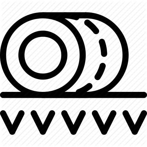 512x512 Bale, Farming, Hay, Nature, Roll, Straw Icon