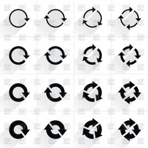 300x300 Round Hay Bale Line Icon Outline Sign Linear Symbol Vector Flat