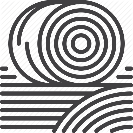 512x512 Bail, Bale, Field, Harvest, Hay Icon