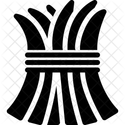 256x256 Hay Icon Of Glyph Style