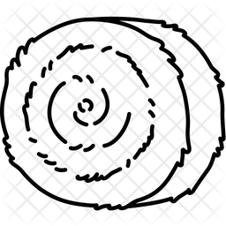 256x256 Hay Icon Of Line Style