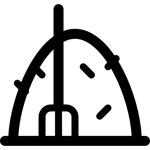 512x512 Stalk, Bale, Hay, Farm, Straw Icon