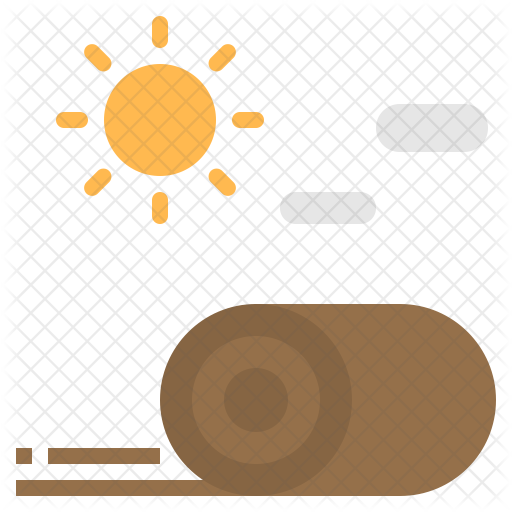 512x512 Haystack Icon Of Flat Style