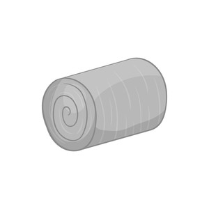 300x300 Haystack Icon In Black Monochrome Style Isolated On White