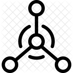 256x256 Chemical Hazard Icon Of Line Style