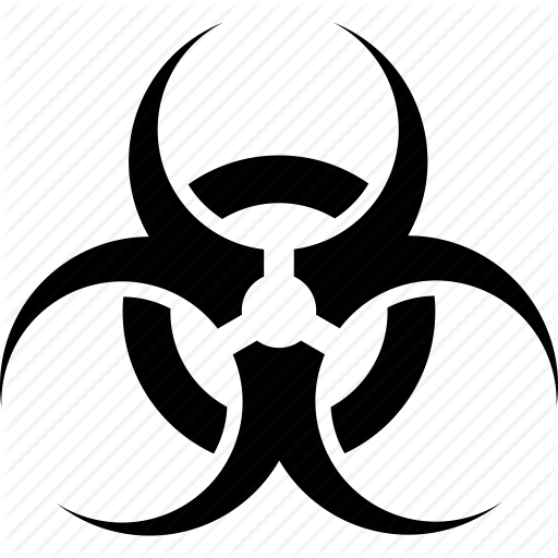 512x512 Bacteria, Biohazard, Biological Hazard, Danger, Virus Icon