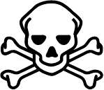 149x130 Hazardous Waste Symbols Graphic Products