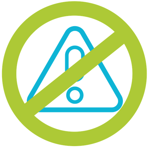 512x512 No Hazardous Waste Icon Of Flat Style