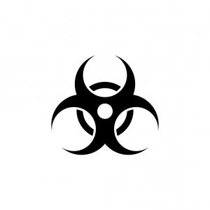 300x300 Stock Photo Vector Colorful Flat Style Hazardous Waste Symbols