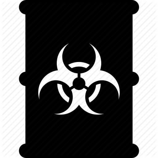 512x512 Barrel, Biohazard, Biological, Toxic, Waste Icon