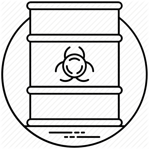512x512 Biohazard Chemical, Chemical Waste, Hazardous Waste, Toxic Barrel