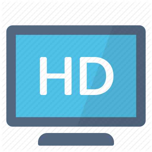 512x512 Format, Hd, Quality, Tv Icon