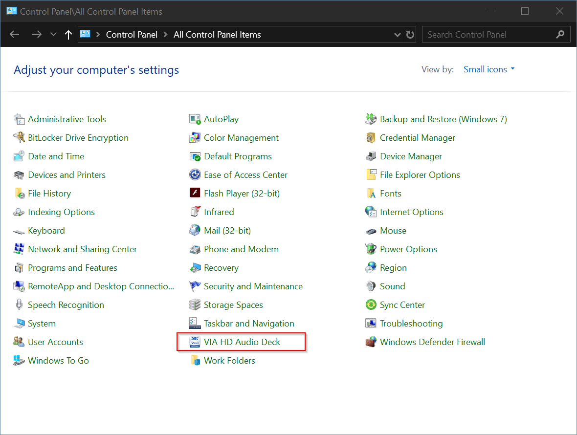 1180x890 Via High Definition Audio Fix Driver Problem In Windows