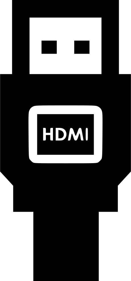 460x980 Hdmi Cable Connect Png Icon Free Download